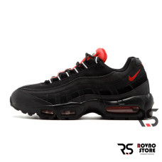 Осенние кроссовки Nike Air Max 95 «Black/Red»