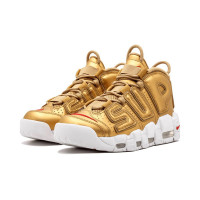 Мужские кроссовки Nike Air More Uptempo Supreme «Gold»