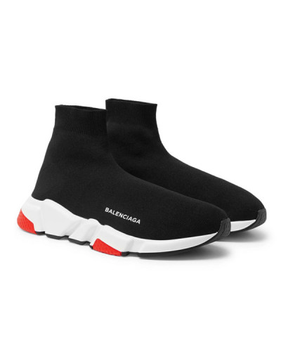 Мужские кроссовки Balenciaga Speed Trainer “Black/Red/White”