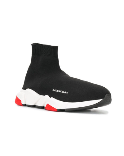 Мужские кроссовки Balenciaga Speed Trainer “Black/Red/White”