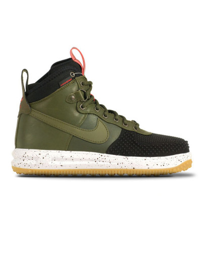 Мужские кроссовки Nike Lunar Force 1 Duckboot  «Green/Black»