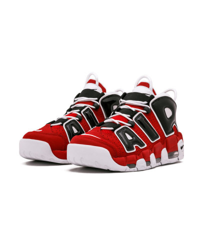 Мужские кроссовки Nike Air More Uptempo «Red-White-Black»