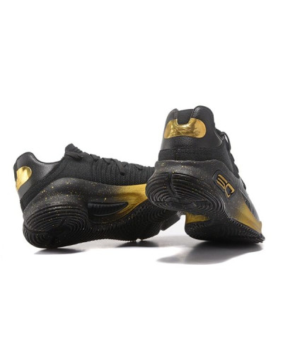 Мужские кроссовки Under Armour Curry 4 Low «Black/Gold»