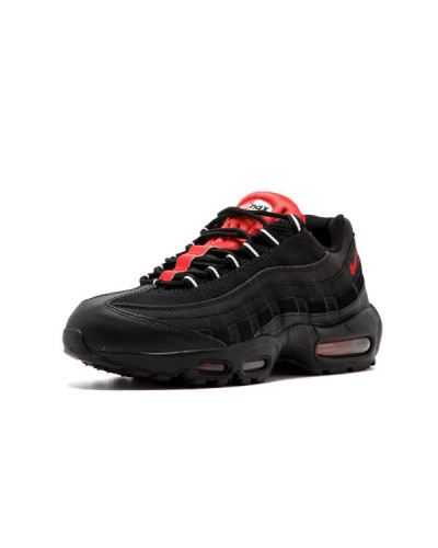 Осенние кроссовки Nike Air Max 95 «Black/Red»
