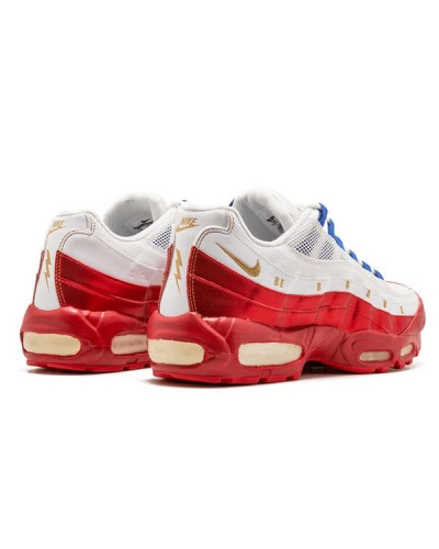 Кроссовки Nike Air Max 95 Be Brave «White/Red»