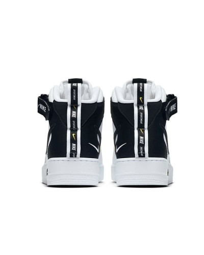 Кроссовки Nike Air Force 1 ’07 Lv8 Utility Mid «White/Black»