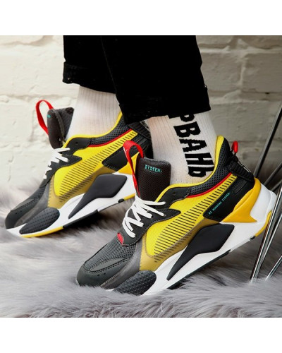 Мужские кроссовки Puma RS-X Transformers «Bumblebee»