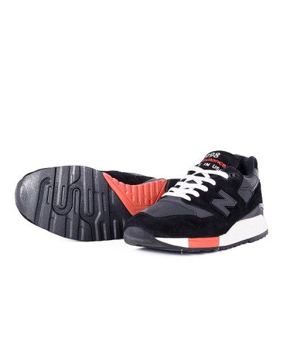 Кроссовки New Balance 998 «Black/Red»