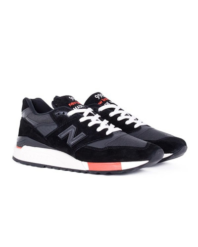 Кроссовки New Balance 998 «Black/Red»