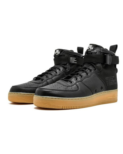 Кроссовки Nike SF Air Force 1 Mid «Black Gum»
