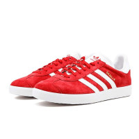 Кроссовки Adidas Gazelle «Red/White»