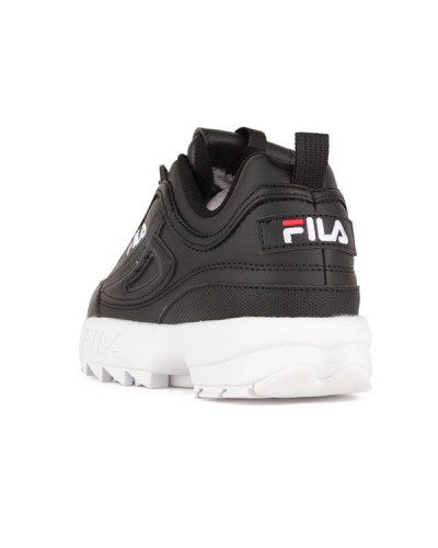 Женские кроссовки Fila Disruptor 2 «Black/White»