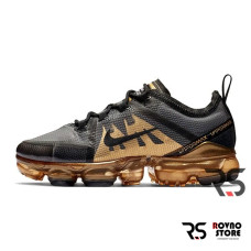 Кроссовки Nike Air VaporMax 2019 «Black/Metallic Gold»
