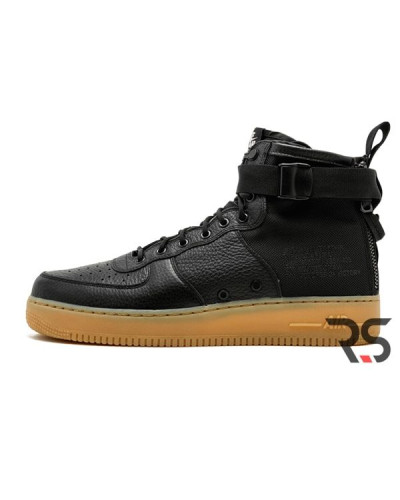 Кроссовки Nike SF Air Force 1 Mid «Black Gum»