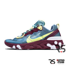 Мужские кроссовки Nike React Element 87 Undercover «Blue/Bordo»