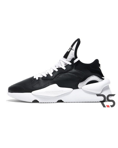 Мужские кроссовки Adidas Y-3 Kaiwa «Black/White»