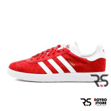 Кроссовки Adidas Gazelle «Red/White»