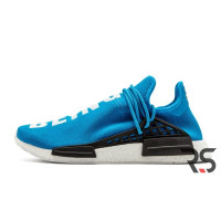Мужские кроссовки Adidas NMD Human Race «Blue/White»