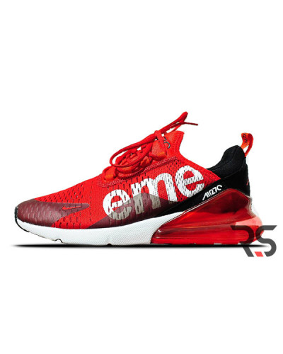 Мужские кроссовки Nike Air Max 270 Supreme «Red»