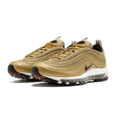 Мужские кроссовки Nike Air Max 97 Metallic Gold «Italy»