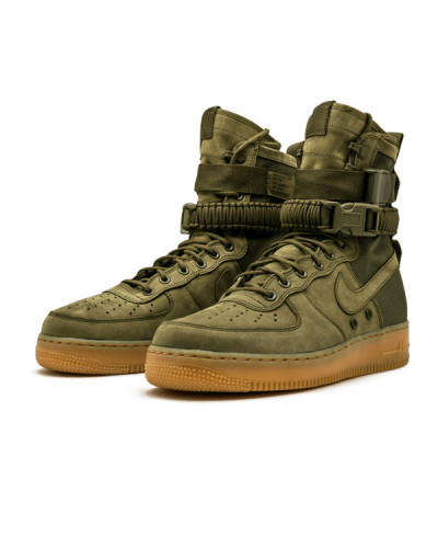 Кроссовки Nike SF Air Force 1 High «Faded Olive»