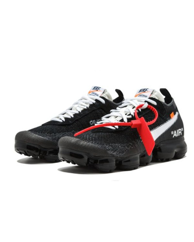 Мужские кроссовки Off White x Nike Air VaporMax «Black»