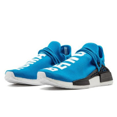 Мужские кроссовки Adidas NMD Human Race «Blue/White»