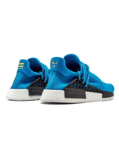 Мужские кроссовки Adidas NMD Human Race «Blue/White»