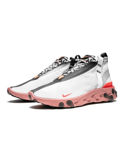 Кроссовки Nike React Runner Mid WR ISPA «White Light Crimson»