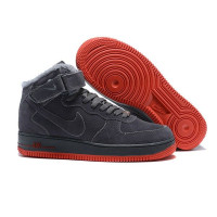 Мужские кроссовки Nike Air Force 1 Winter «Gray/Red»