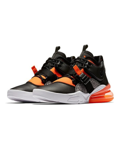 Кроссовки Nike Air Force 270 «Black/Orange»