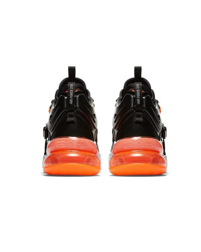 Кроссовки Nike Air Force 270 «Black/Orange»