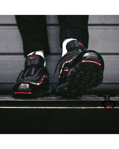 Мужские кроссовки Nike Air Max 97 x Undefeated «Black»