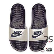 Мужские тапочки Nike Benassi JDI «White/Blue»