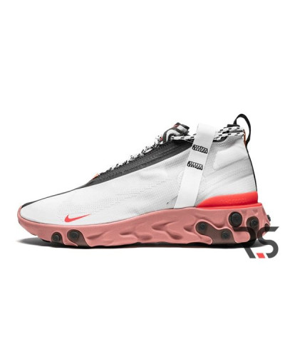 Кроссовки Nike React Runner Mid WR ISPA «White Light Crimson»