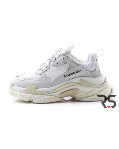 Мужские кроссовки Balenciaga Triple S “White”