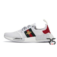 Мужские кроссовки Adidas NMD R1 Gucci «White»