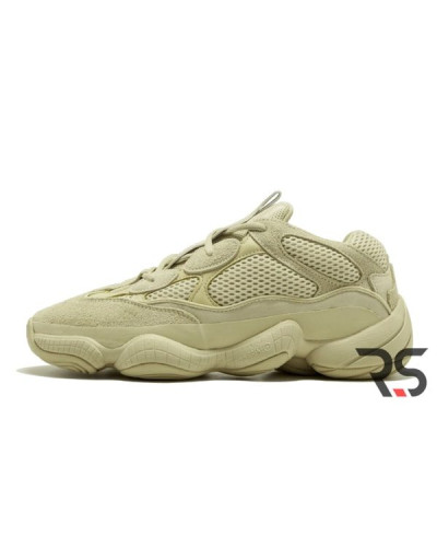 Женские кроссовки Adidas Yeezy 500 «Super Moon Yellow»