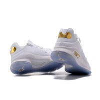 Мужские кроссовки Under Armour Curry 4 Low «White/Gold»