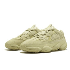 Женские кроссовки Adidas Yeezy 500 «Super Moon Yellow»