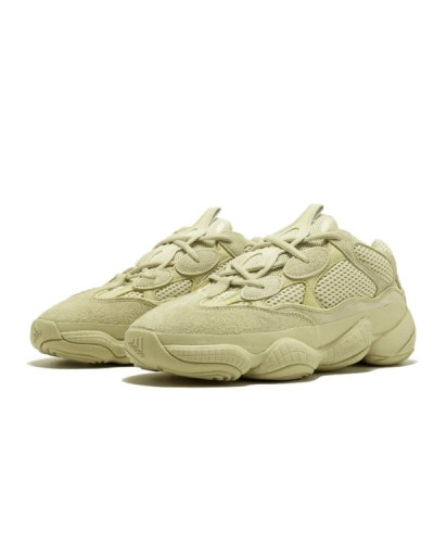 Женские кроссовки Adidas Yeezy 500 «Super Moon Yellow»