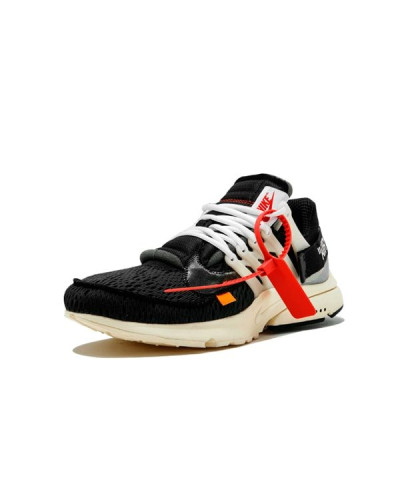 Мужские кроссовки Off White x Nike Air Presto «Black»