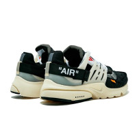 Мужские кроссовки Off White x Nike Air Presto «Black»