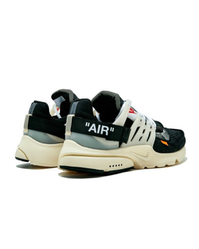 Мужские кроссовки Off White x Nike Air Presto «Black»
