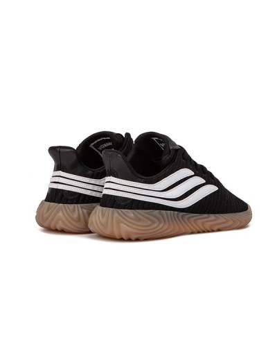 Мужские кроссовки Adidas Sobakov «Black/White/Gum»
