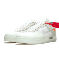 Мужские кроссовки Nike Air Force 1 Low x Off-White «White»