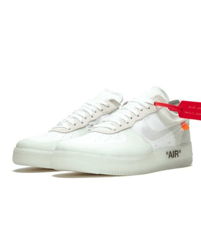 Мужские кроссовки Nike Air Force 1 Low x Off-White «White»