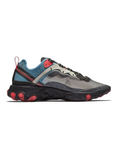 Мужские кроссовки Nike React Element 87 «Blue Chill/Solar Red»