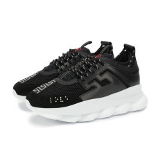 Женские кроссовки Versace Chain Reaction «Black/White»