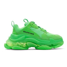 Женские кроссовки Balenciaga Triple S Clear Sole «Neon Green»